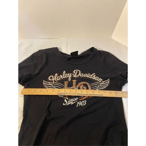 HD Harley Davison Wings Studs Large? scoop tshirt - Picture 5 of 8